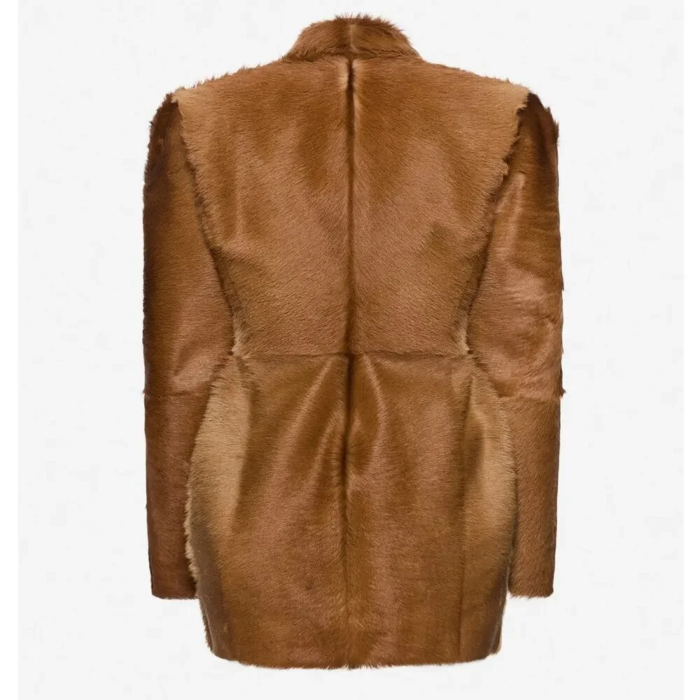 Magda Butrym Hourglass Fur-effect Blazer